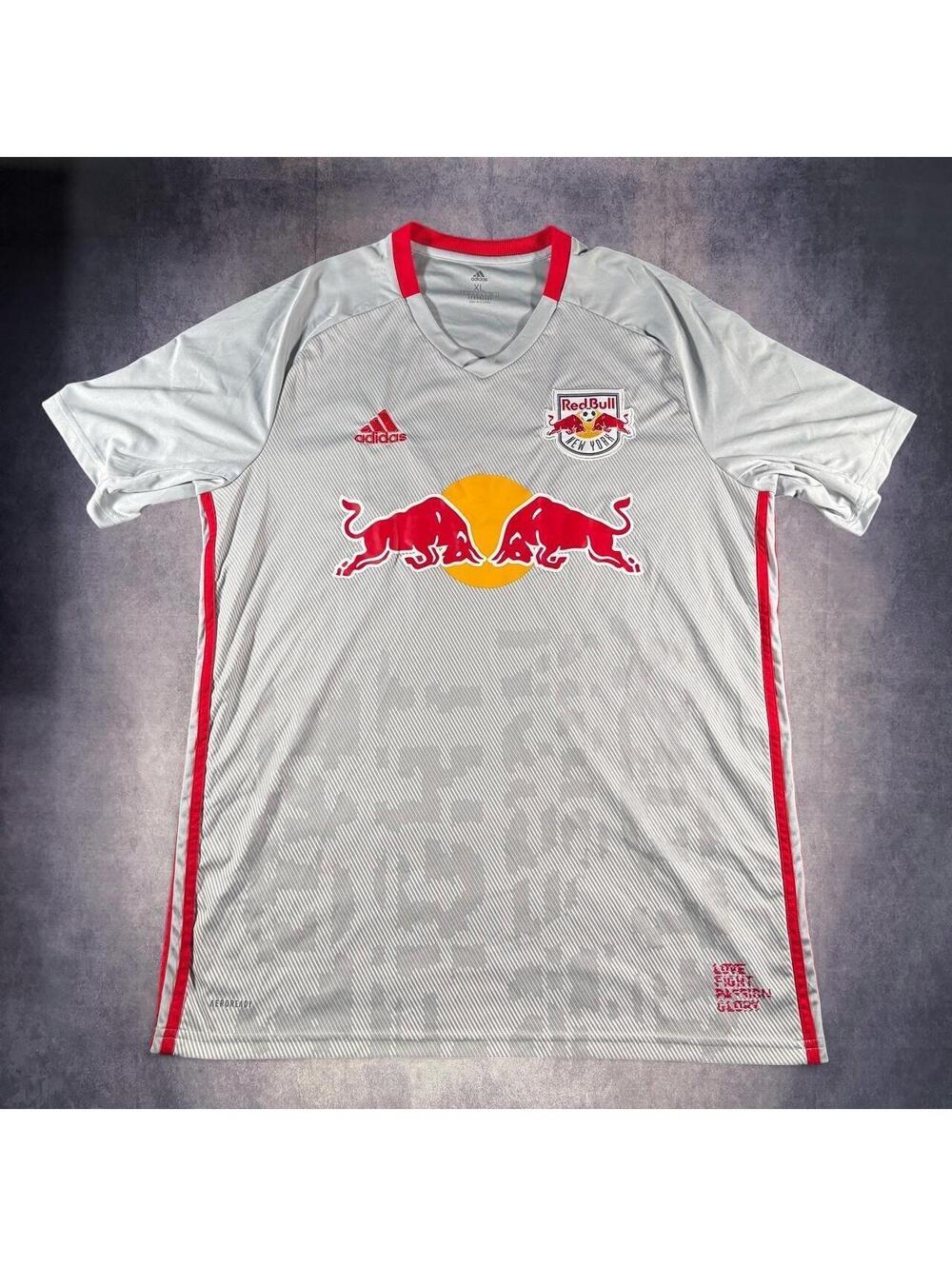 New York Red Bulls Adidas MLS Soccer Jersey